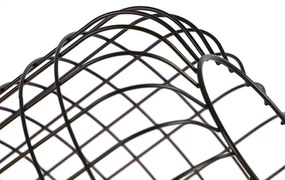 Candeeiro de pé industrial tripé em aço preto - Bliss Vefa