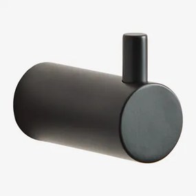 Cabide Para Banheiro Em Aço Inoxidável Devon Preto Mate - Sklum