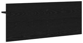 Cabideiro de Parede Carvalho preto 100 x 40 x 12 cm