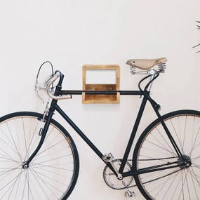 Suporte parede p/ bicicletas 35x25x25cm mangueira áspera maciça