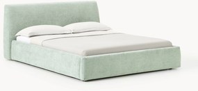 Cama estofada com arrumação Cloud