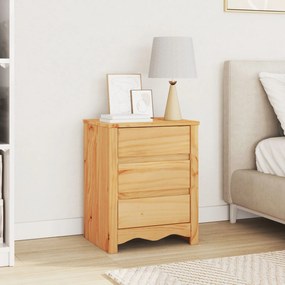 Cabeceira de Cama vidaXL "DRAMMEN" 45x35x56 cm Madeira Sólida de Pinho
