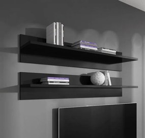 Conjunto de 2 Prateleiras de Parede Pinheiro da Bemposta – 100x20 cm –