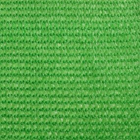 Para-sol estilo vela 160 g/m² 2,5x2,5 m PEAD verde-claro