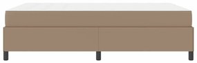 Estrutura de cama com colchão Cappuccino 140 x 190 cm