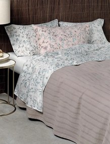 Jogo de lençóis cetim de algodão de 200 fios: Rosa cama 160/180cm - 1 lençol superior 260 x 300 cm + 1 lençol de baixo 260 x 300 cm+ 2 fronha almofada 50x70 cm