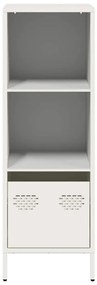 Móvel alto 35x39x103,5 cm aço branco