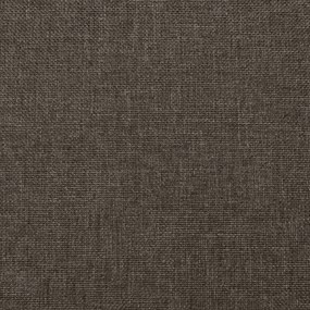 Poltrona de massagens reclinável tecido castanho