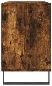 Sapateira 102x36x60 cm derivados de madeira carvalho fumado
