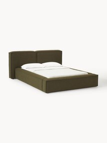Bouclé Upholstered Bed Lennon