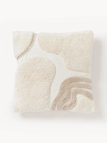 Capa de almofada artesanal com decorações Coraline