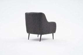 Sofá de 1 Lugar Revos – Antracite – 80 x 83 x 78 cm