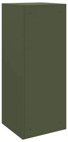 Caixa para entrega de pacotes Verde-oliva 41 x 38 x 103 cm Aço