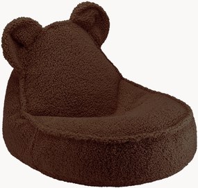 Pufe em teddy para crianças Bear