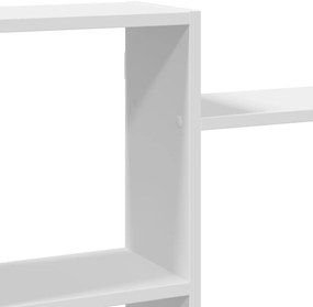Prateleira de parede 159x18x65 cm derivados de madeira branco