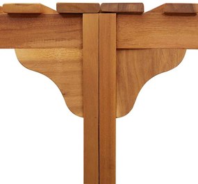 Cercas de Banheira Quente Castanho Ø275 cm