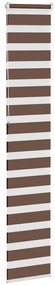 Cortina de zebra 40x230 cm largura do tecido 35,9 cm poliéster