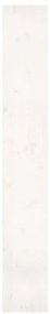 Estante/divisória 80x30x199,5 cm madeira de pinho maciça branco