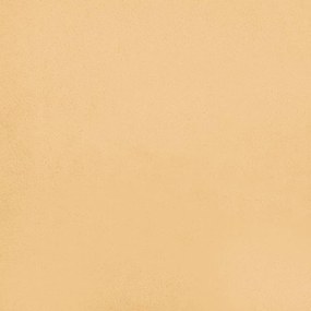 Apoio de pés tecido de microfibra 60x60x35 cor creme