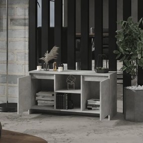 Móvel de TV 102x37,5x52,5 cm derivados de madeira cinza cimento