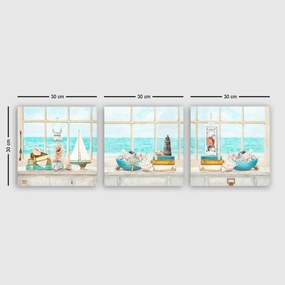 Tela Decorativa dr9009 – Multicolor – 30 x 90 cm