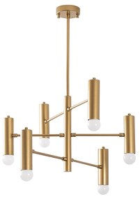 Chandelier Gharib – Dourado – 55 x 55 x 73 cm