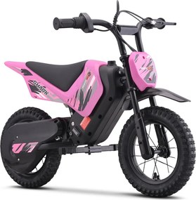 Mota elétrica para Crianças 12V SHARK, 3 a 6 anos rodas ar bombeado, Rosa