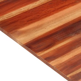 Tampo de mesa madeira de acácia maciça 15-16 mm 60x100 cm