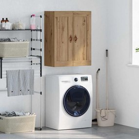 vidaXL Armário de parede Carvalho Artesanal 69,5 x 34 x 90 cm