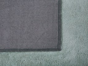 Tapete verde menta 140 x 200 cm EVREN Beliani