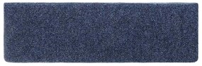 Tapetes de escada 5 pcs 65x21x4 cm tecido agulhado antracite