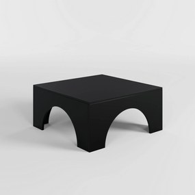 Mesa de Café Collesium - Preta - 80x37x80cm