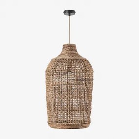 Lâmpada De Teto Suspensa Para Exterior Arantxa Natural - Preto & Ø40 Cm - ↑70 Cm Arantxa - Sklum