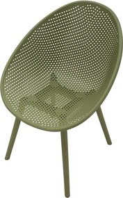 CONJUNTO DE 2 CADEIRAS IBIZA 59X59X83 CM (ALTURA DO ASSENTO 45 CM) VERDE