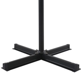 Guarda-sol de jardim com base portátil antracite