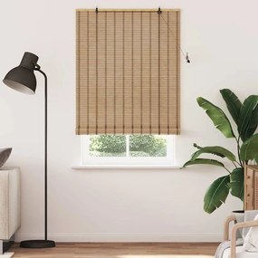 Persianas e Sombras para Janela Marrom Claro 120 x 220 cm Bambu