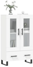Aparador alto 69,5x31x115 cm derivados de madeira branco