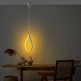 Candeeiro de Teto Damla – Cinzento – 23 cm x 50-100 cm x 10 cm