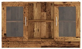 Aparador 120x30,5x70 cm derivados de madeira madeira velha