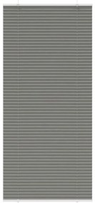Antracite Plissada Cega 100x200 cm Largura Tecido 99,4 cm