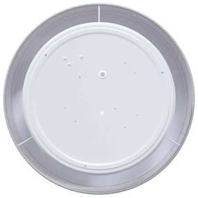 Luminárias de Teto com Cúpula Cheia de Estrelas Cinzenta Ø 30 cm Tecid