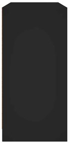 Aparador 102x37x75,5 cm derivados de madeira preto