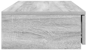 Gavetas de Cama vidaXL Cinza Sonoma 75x36,5x16,5 cm em Madeira de Enge