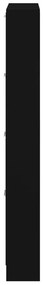 Sapateira 59x17x150 cm derivados de madeira preto