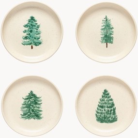 Pratos de sobremesa artesanais Pacifica, conjunto de 4