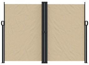 Toldo lateral retrátil 180x1000 cm bege