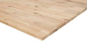 Tampo de mesa quadrado 80x80x2 cm madeira de acácia maciça