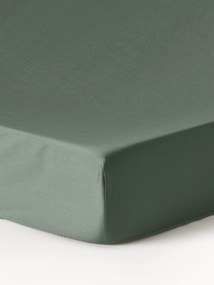 Lençol elástico em cetim de algodão para topper Premium