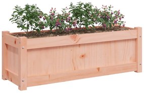Vasos/floreiras de jardim 2 pcs madeira de douglas maciça