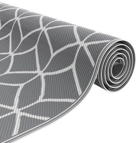 Tapete de Exterior 'ARAKIL'Cinza 250x250 cm PP